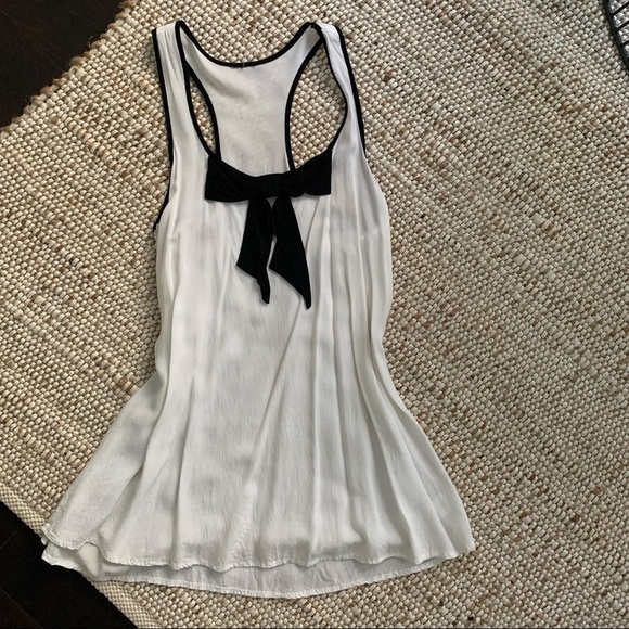 Nordstrom Bow Tie Top, Size S - Picture 2 of 2